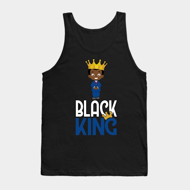 Black King Tank Top by My Tribe Apparel